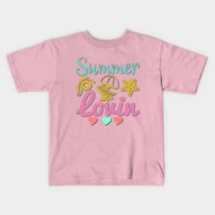 Summer Heart Lovin Kids T-Shirt